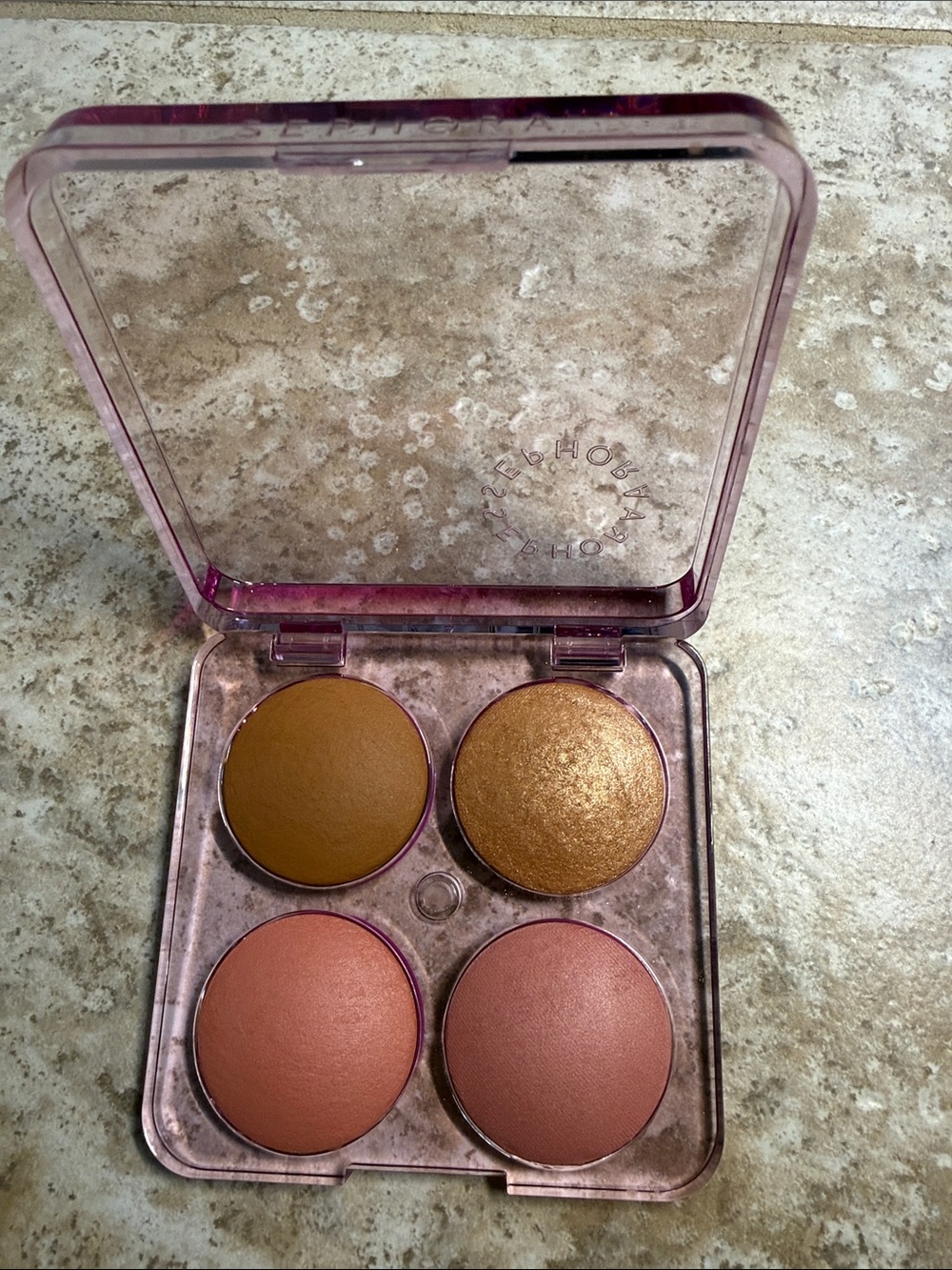 Sephora Colorful Face Pallet 02 medium to tan. 4 colors, new in box
